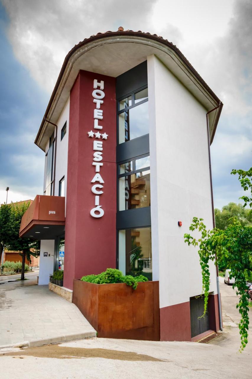 Hotel Estació Olot Exterior foto