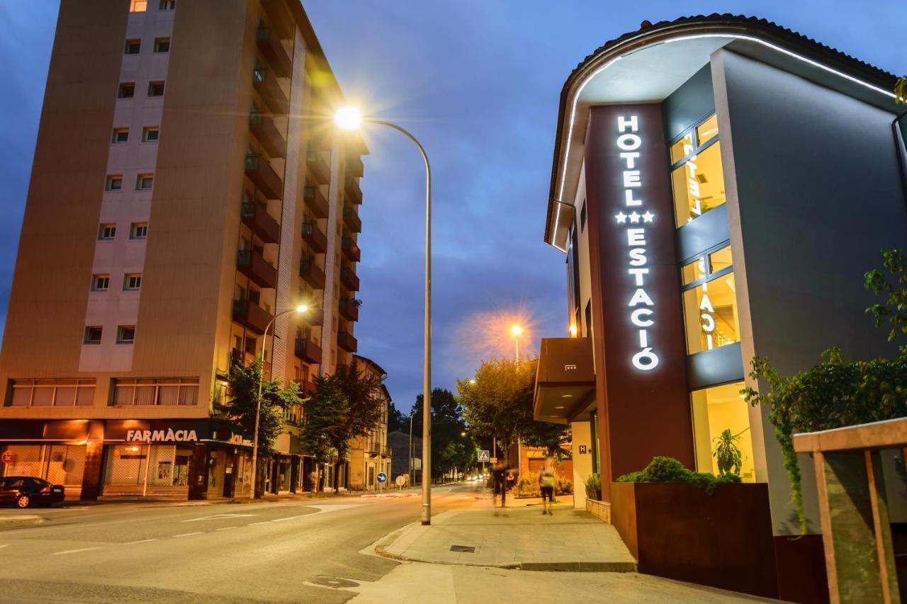 Hotel Estació Olot Exterior foto